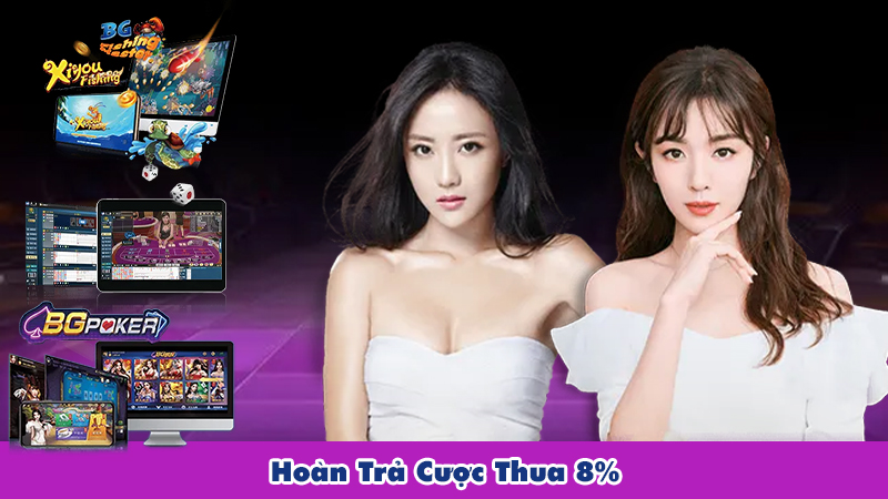 Hoàn Trả Cược Thua 8%